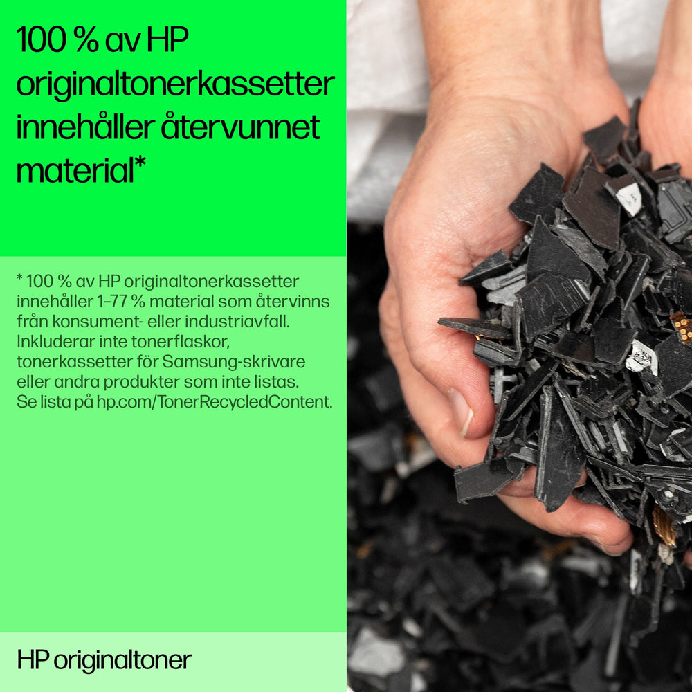 HP 415X svart original LaserJet-tonerkassett med hög kapacitet