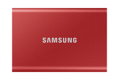 Samsung Portable SSD T7 500 GB USB Type-C 3.2 Gen 2 (3.1 Gen 2) Röd