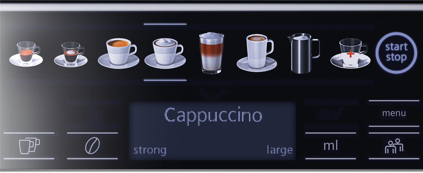 Siemens EQ.6 plus TE651209RW kaffemaskin Helautomatisk Espressomaskin 1,7 l