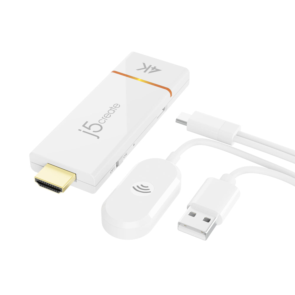 j5create JVAW76-N ScreenCast 4K HDMI™ Wireless Display-adapter