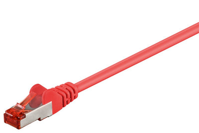 Goobay 68280 nätverkskablar Röd 3 m Cat6 S/FTP (S-STP)