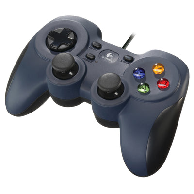 Logitech G F310 Svart, Blå, Multifärg USB 2.0 Spelplatta Analog / Digital PC
