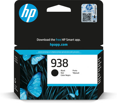 HP 938 svart originalbläckpatron