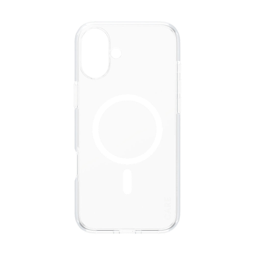 PanzerGlass CARE by PG White MagSafe iPhone16 6.7 mobiltelefonfodral Omslag Transparent