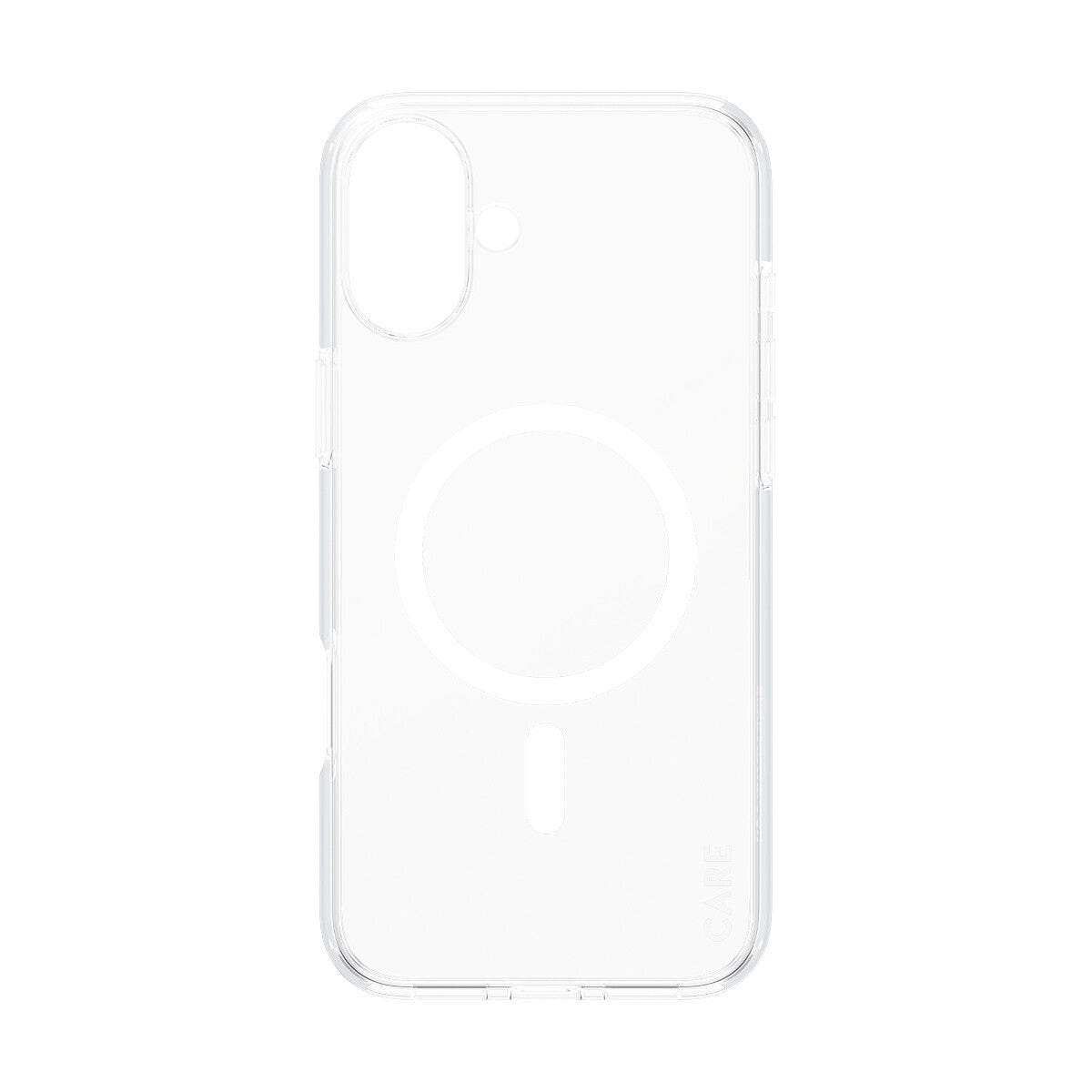 PanzerGlass CARE by PG White MagSafe iPhone16 6.7 mobiltelefonfodral Omslag Transparent