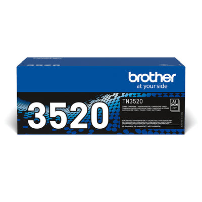 Brother TN-3520 Tonerkassett 1 styck Original Svart