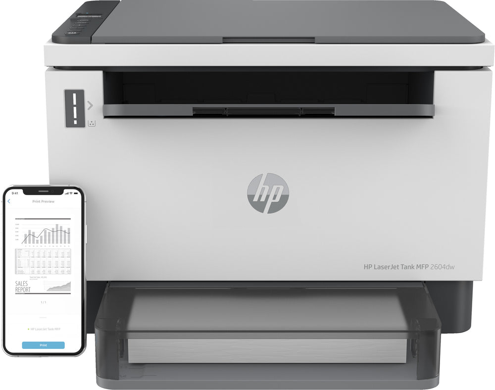 HP LaserJet Tank MFP 2604dw-skrivare