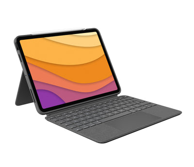 Logitech 920-010302 tangentbord för mobila enheter QWERTY Nordic Smart Connector Grå