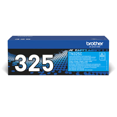 Brother TN-325C Tonerkassett 1 styck Original Cyan