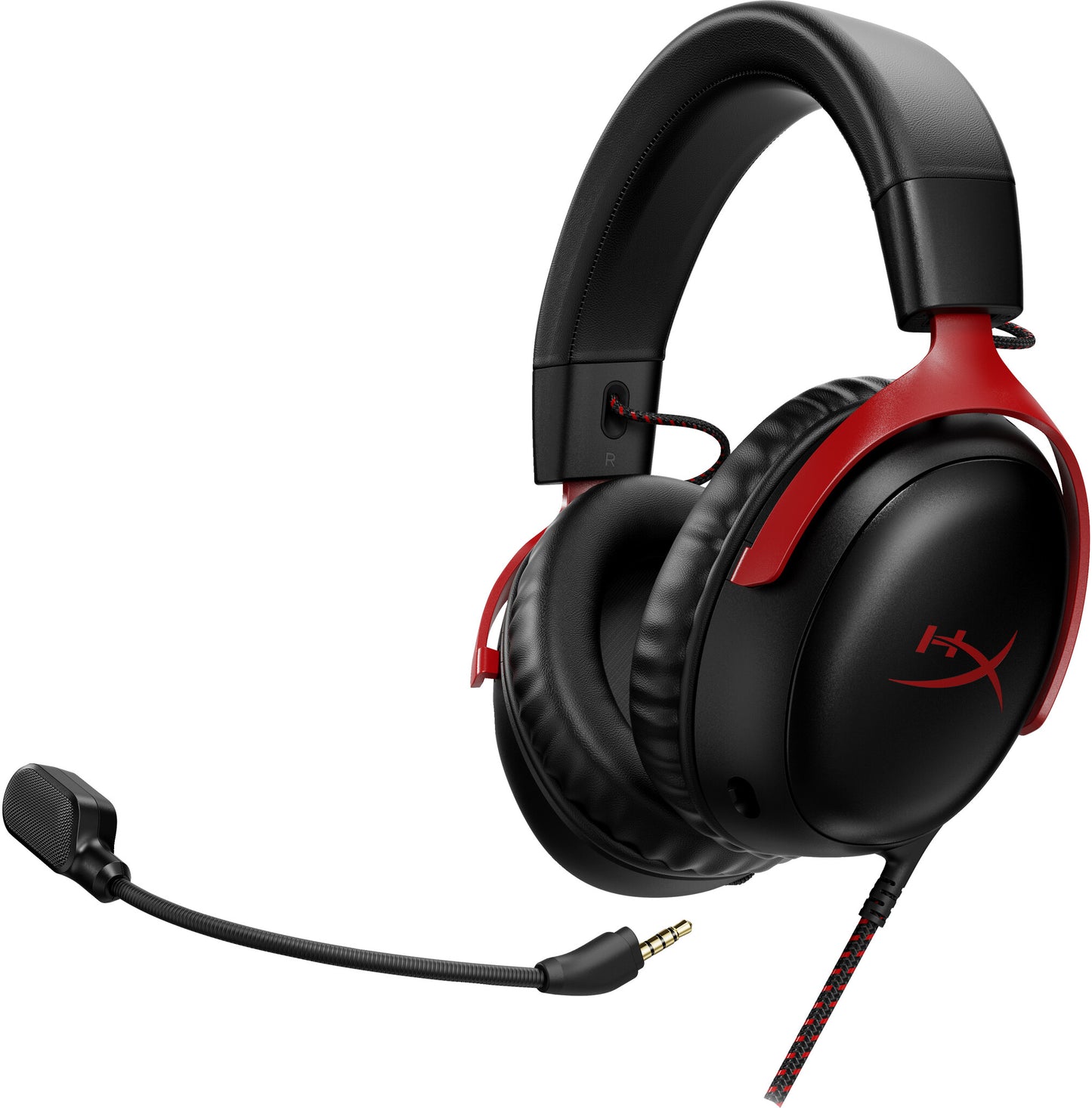 HyperX Cloud III – gamingheadset (svart/rött)