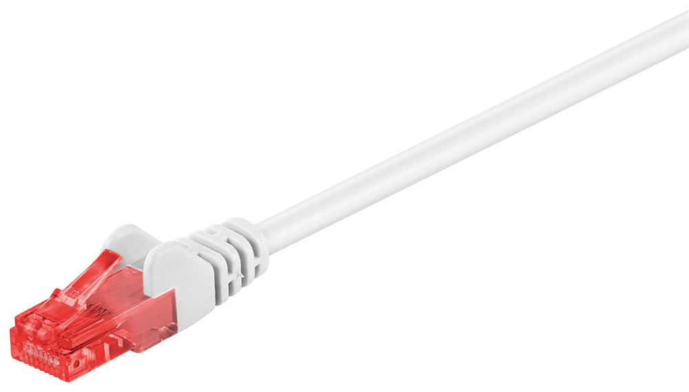 Goobay 68640 nätverkskablar Vit 20 m Cat6 U/UTP (UTP)