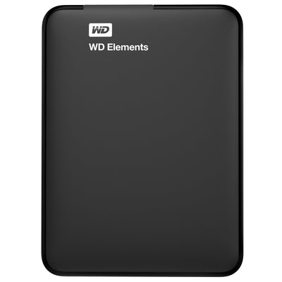 Western Digital WD Elements Portable externa hårddiskar 4 TB Svart