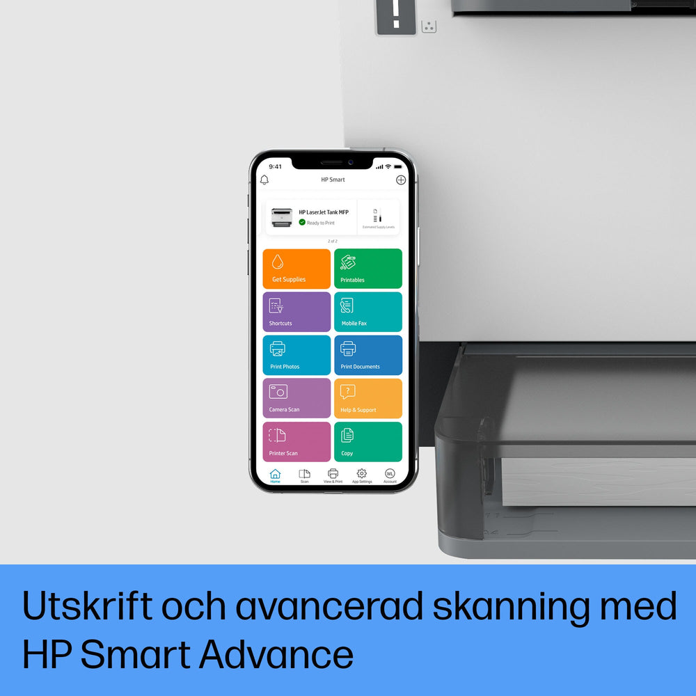 HP LaserJet Tank MFP 1604w-skrivare