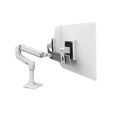 Ergotron LX Series Desk Dual Direct Arm 63,5 cm (25") Bord Vit