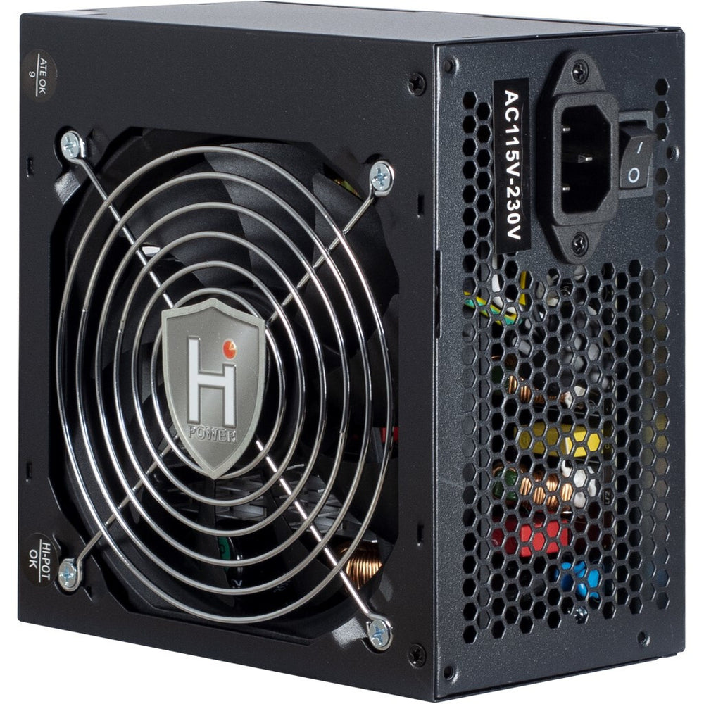 Inter-Tech HIPOWER SP-550 strömförsörjningsenheter 550 W 20+4 pin ATX ATX Svart