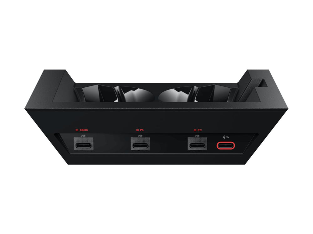 Logitech G Astro A50 Gen 5 – Trådlöst Gamingheadset med LIGHTSPEED + Bluetooth, PLAYSYNC, 24-bit ljud (Svart)