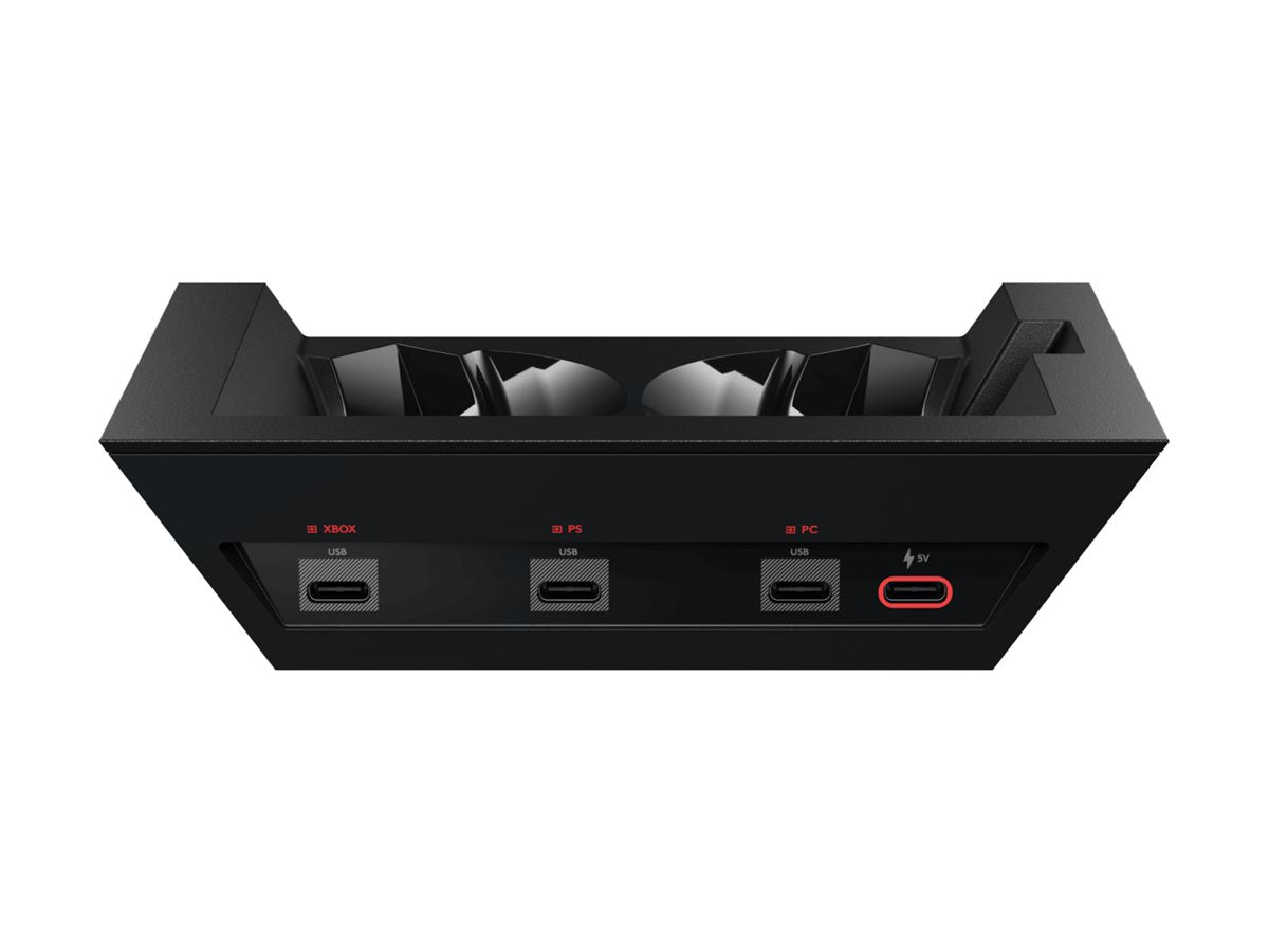 Logitech G Astro A50 Gen 5 – Trådlöst Gamingheadset med LIGHTSPEED + Bluetooth, PLAYSYNC, 24-bit ljud (Svart)