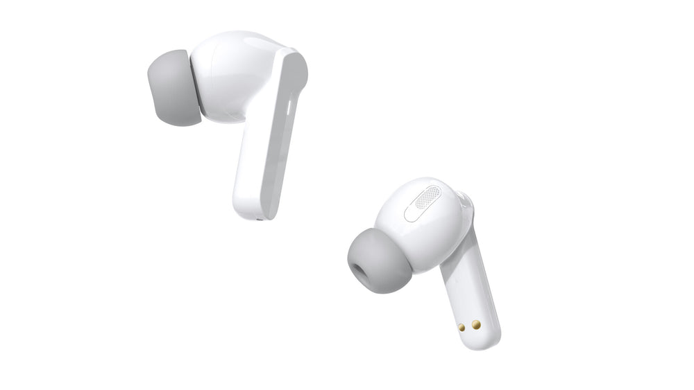 Denver TWE-40 hörlur och headset True Wireless Stereo (TWS) I öra Samtal/musik Bluetooth Vit