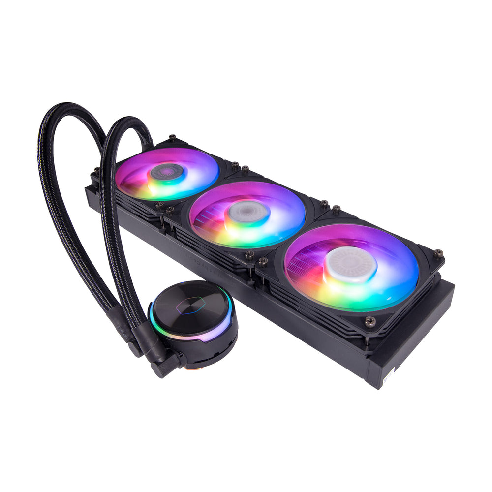 Cooler Master MasterLiquid PL360 Flux Processor Vätskekylningskit 12 cm Svart