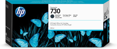 HP 730 300 ml matt svart DesignJet-bläckpatron