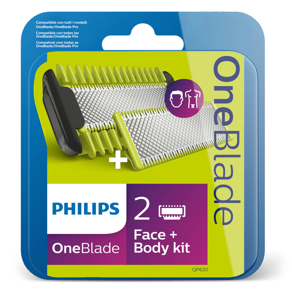 Philips Norelco OneBlade OneBlade QP620/50 Kit för ansikte + kropp