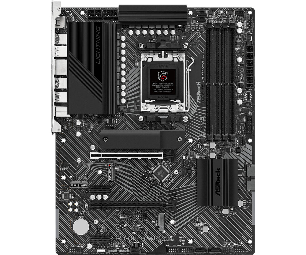 Asrock B650 PG Lightning AMD B650 AM5-sockel ATX