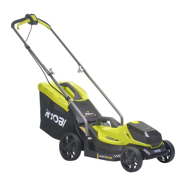 Ryobi OLM1833B Handgräsklippare Batteri Svart, Grön