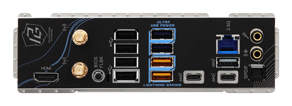 Asrock Phantom Gaming B850 Riptide WiFi AMD B850 AM5-sockel ATX