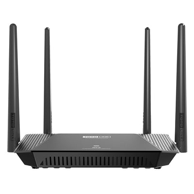 TOTOLINK X2000R trådlös router Gigabit Ethernet Dual-band (2,4 GHz / 5 GHz) Svart