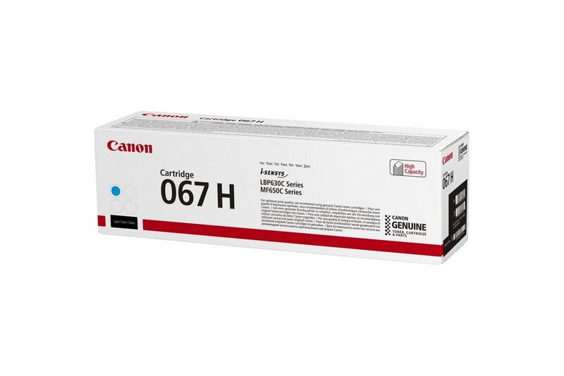 Canon 067H Tonerkassett 1 styck Original Cyan