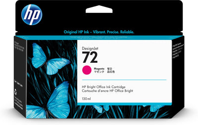 HP 72 130 ml-Tintenpatrone Magentarot mit -Vivera-Tinte bläckpatroner 1 styck Original Hög (XL) avkastning Magenta