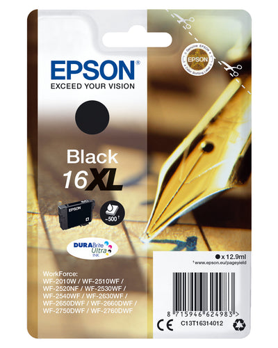 Epson Pen and crossword Enpack svart 16XL DURABrite Ultra-bläck