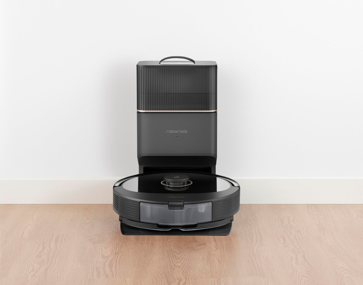 Roborock Q8 MAX+ robotdammsugare 0,47 l Dammpåse Svart