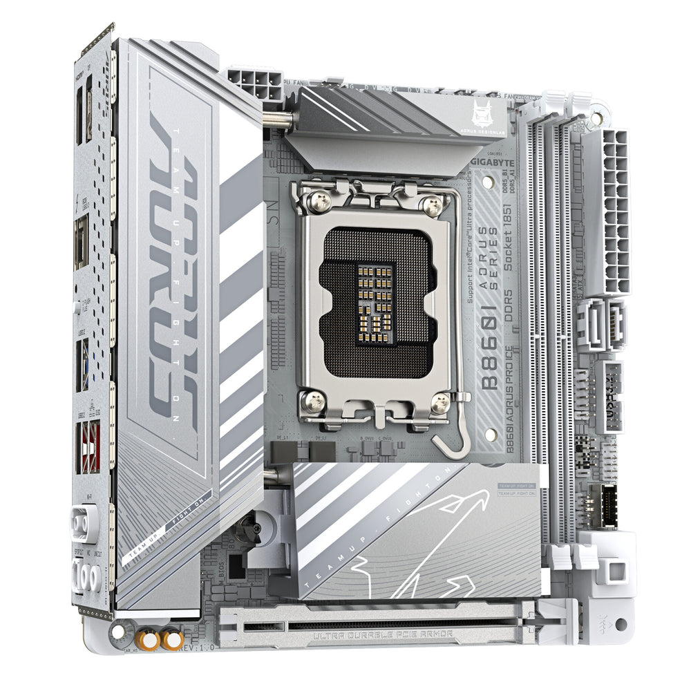GIGABYTE B860I AORUS PRO ICE moderkort Intel B860 LGA 1851 (Socket V1) Mini-ITX