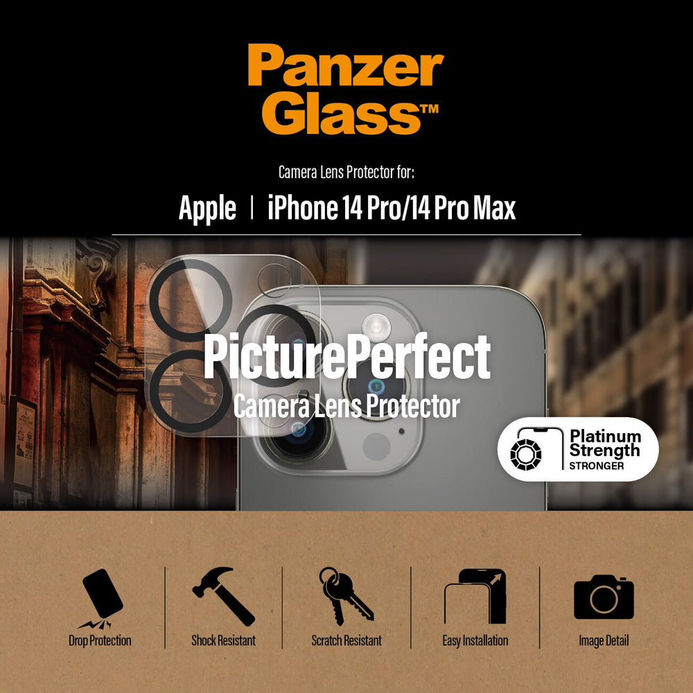 PanzerGlass Camera Protector Genomskinligt skärmskydd Apple 1 styck