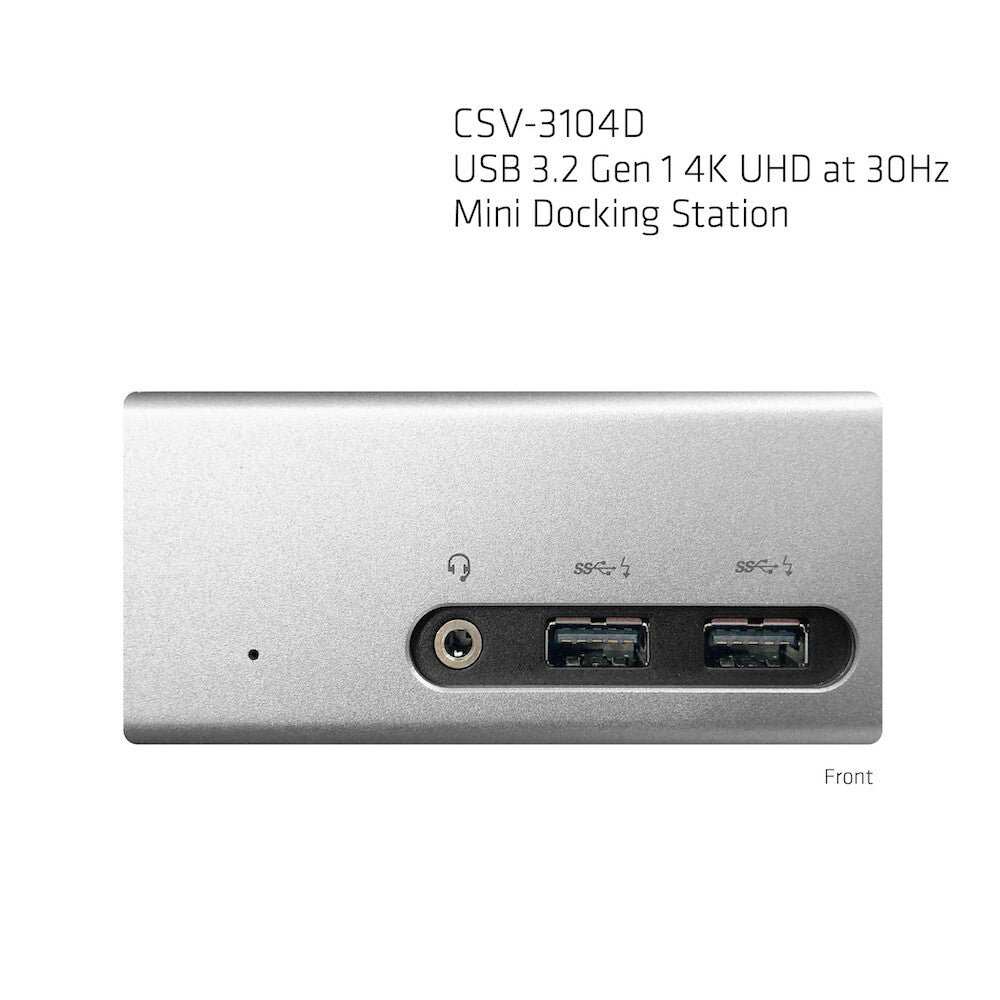 CLUB3D SenseVision USB 3.0 4K UHD Mini Docking Station