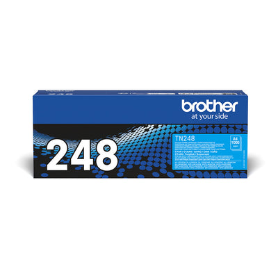 Brother TN-248C Tonerkassett 1 styck Original Cyan