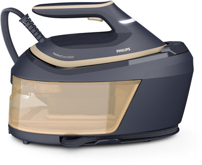 Philips PSG6066/20 ångstrykjärnsladdare 2400 W 1,8 l SteamGlide Advanced Blå, Guld