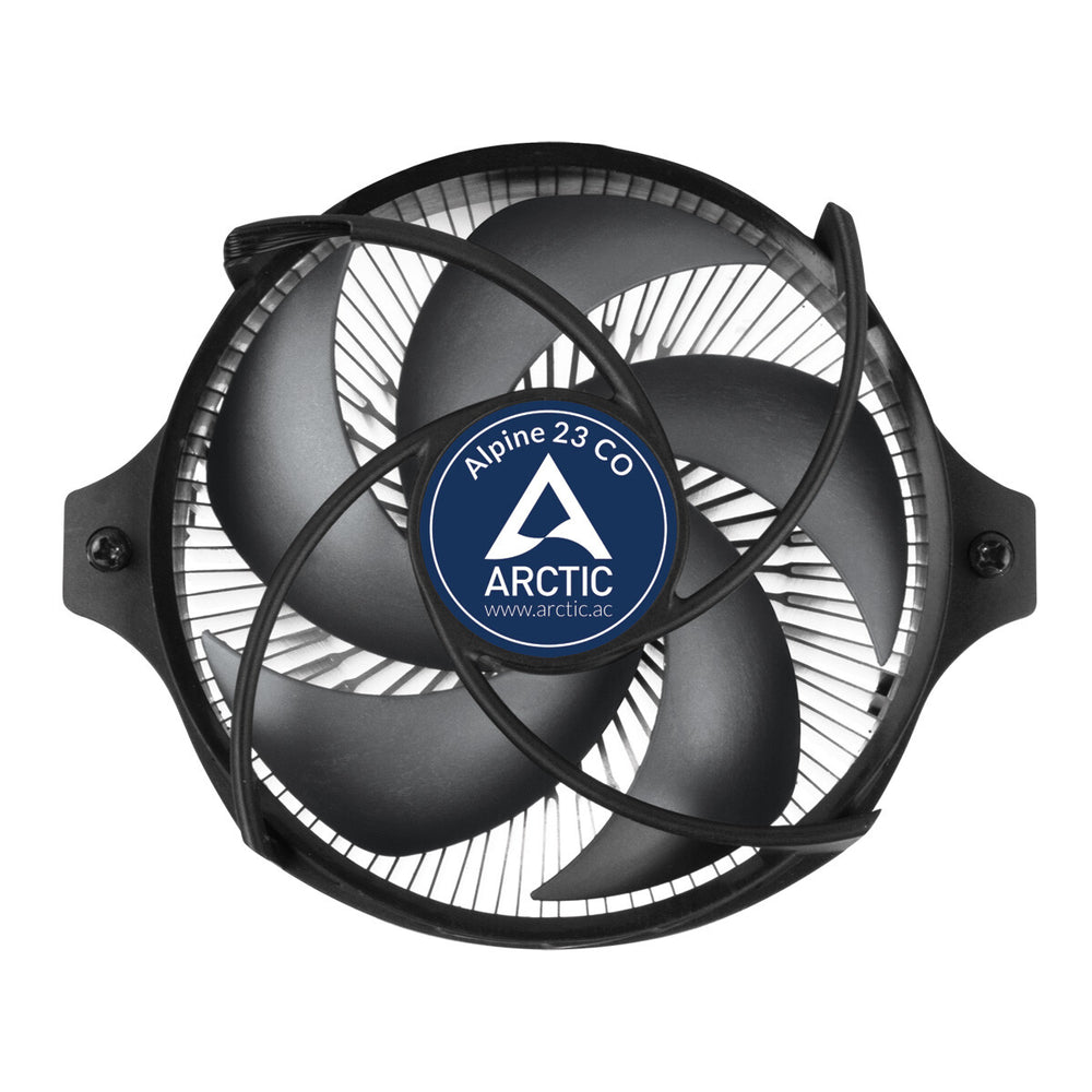 ARCTIC Alpine 23 CO Processor Luftkylare 9 cm Gjuten aluminium, Svart 1 styck