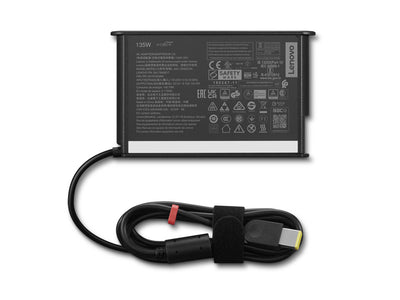 Lenovo 4X21L38724 eladaptrar inomhus Svart