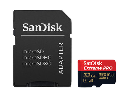 SanDisk Extreme Pro 32 GB MicroSDHC UHS-I Klass 10