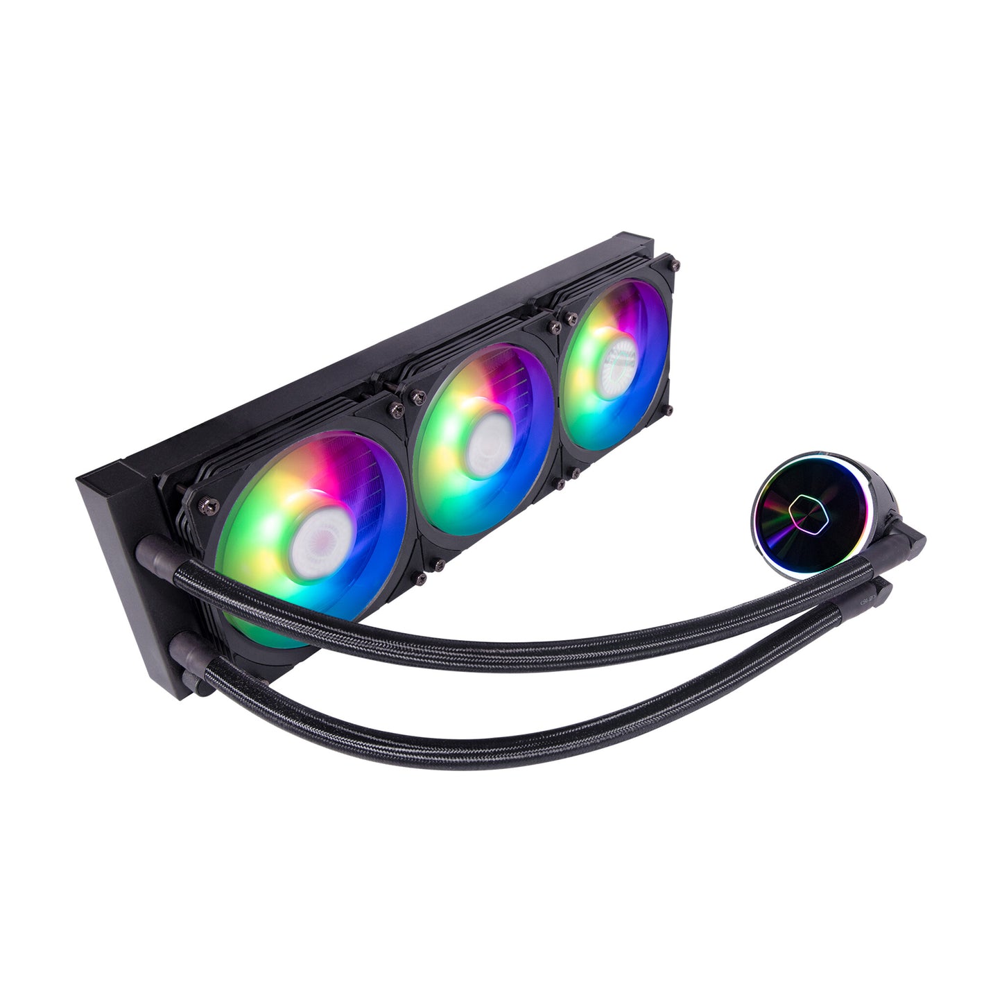 Cooler Master MasterLiquid PL360 Flux Processor Vätskekylningskit 12 cm Svart