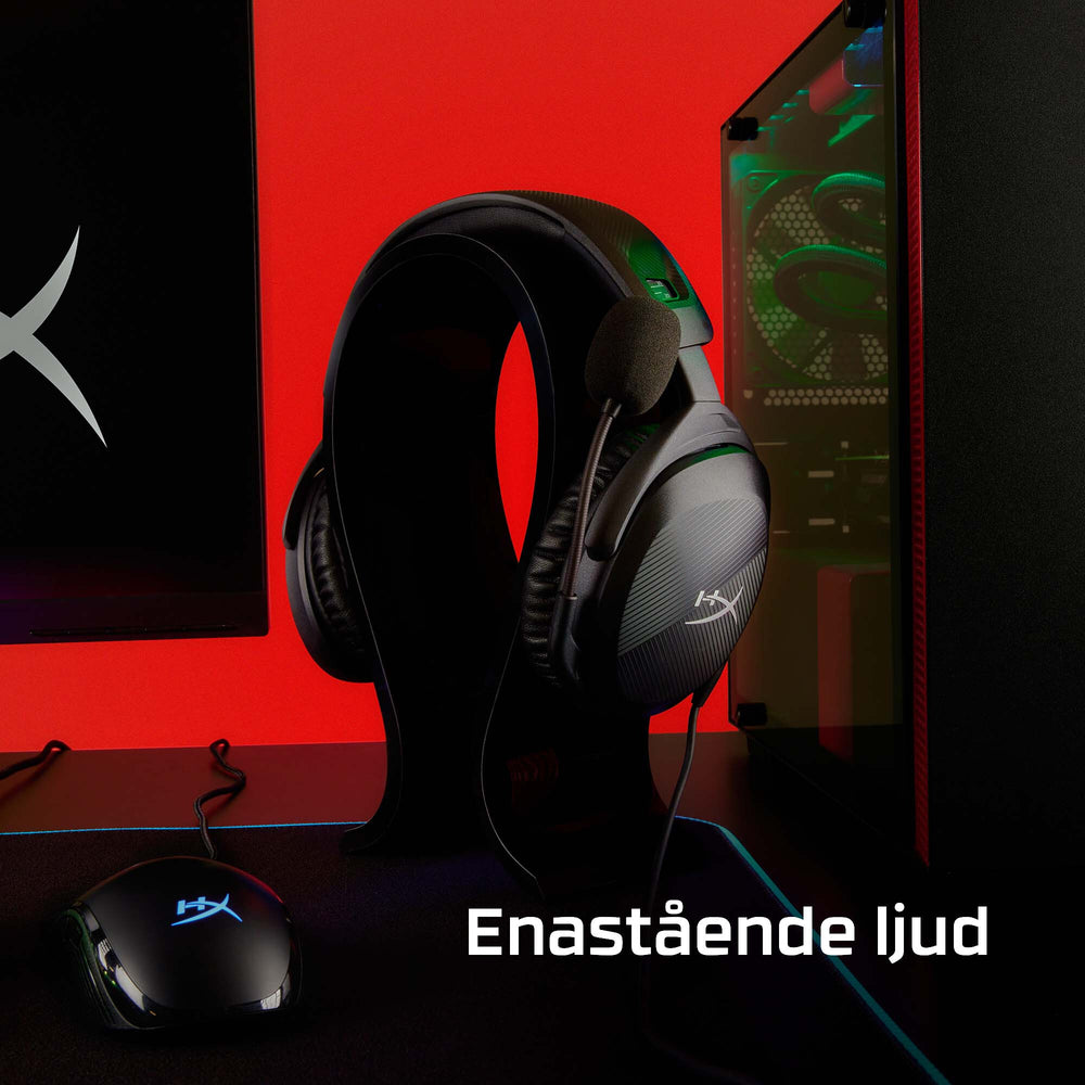 HyperX Cloud Stinger 2 – gaming-headset (svart)