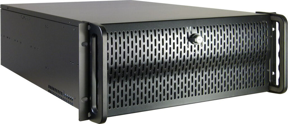 Inter-Tech IPC 4U-4129L Ställning Metallisk, Silver