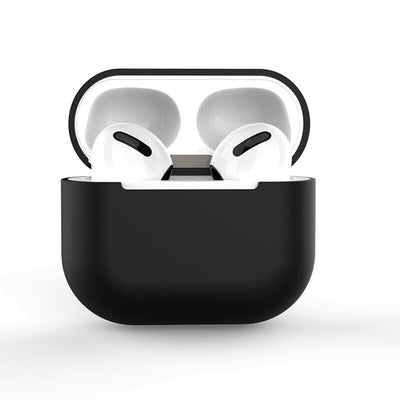 Hurtel Silicone Case for for AirPods 1/2 (Case C) Black