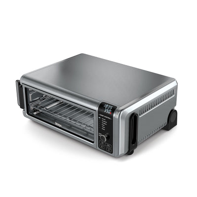 Ninja SP101 Single 10 l Fristående 2400 W Varmluftsfritös Svart, Rostfritt stål