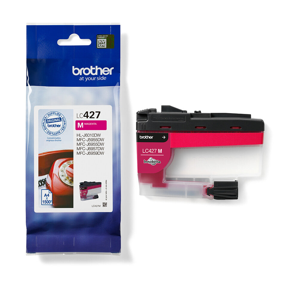 Brother LC427M bläckpatroner 1 styck Original Magenta