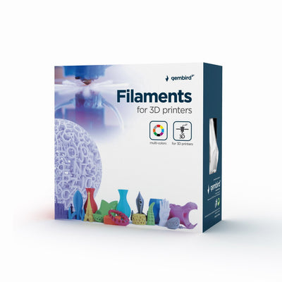 Gembird 3DP-PLA+1.75-02-O Material för 3D-utskrifter Polylaktidsyra (PLA) Orange 1 kg