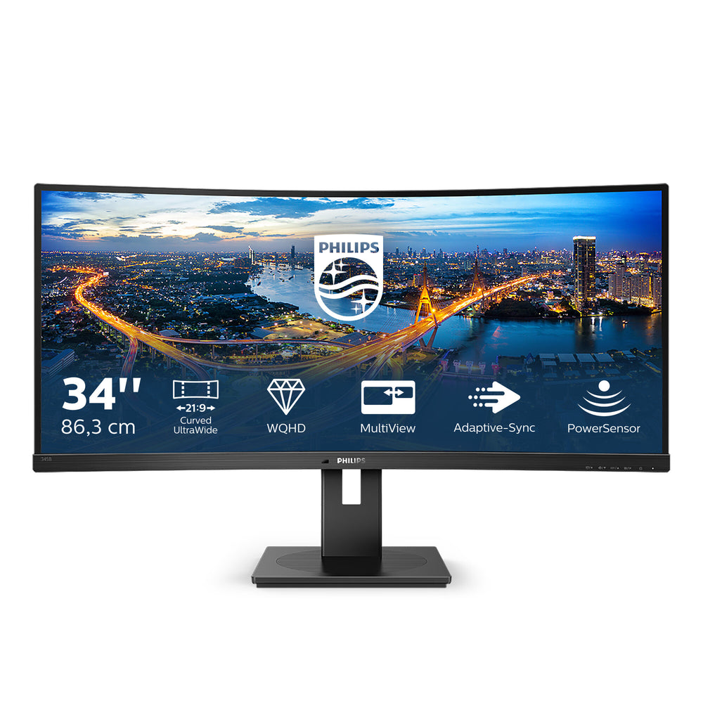 Philips B Line 345B1C/00 platta pc-skärmar 86,4 cm (34