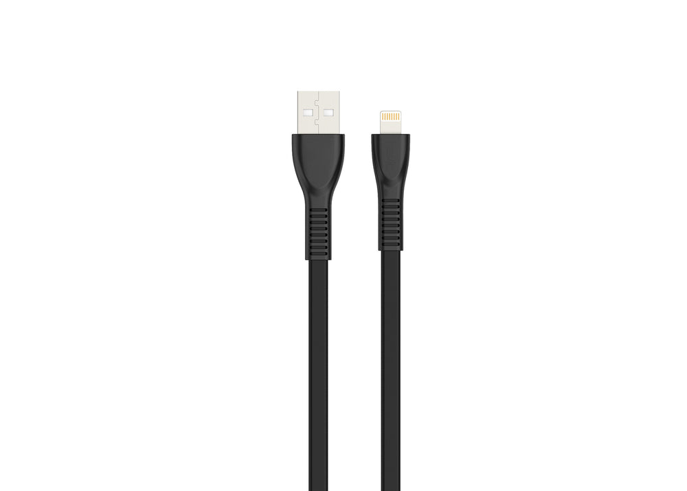 Havit kabel USB Lightning 1m Black Svart